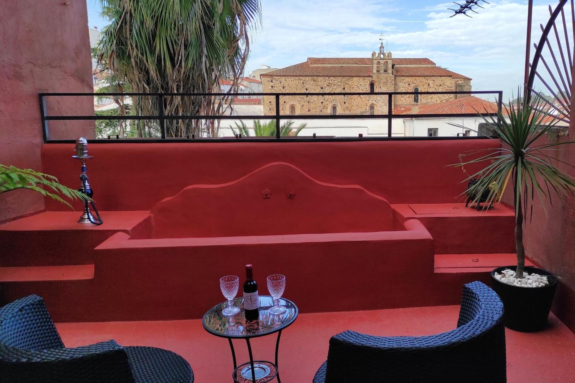 Hotel La Boheme Caceres Bagian luar foto
